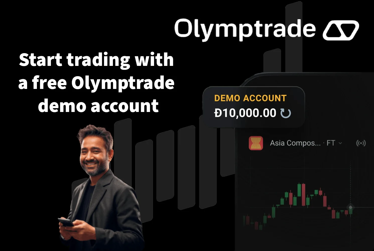 Trading with Olymp Trade demo account